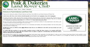 Peak & Dukeries Land Rover Club